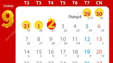 Lịch nghỉ lễ Quốc khánh năm 2026