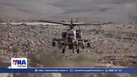 Israel tăng cường triển khai trực thăng tấn công về phía Bắc