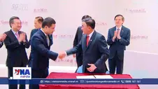 Thường trực Ban Bí thư Trần Cẩm Tú gặp Chủ tịch Đảng Hành động Nhân dân, Bộ trưởng Bộ Giáo dục Singapore