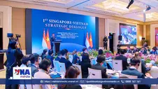 Thường trực Ban Bí thư Trần Cẩm Tú kết thúc tốt đẹp chuyến thăm chính thức Singapore