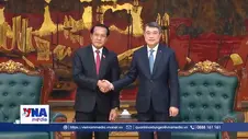 Thủ tướng tiếp Đoàn đại biểu cấp cao Thanh tra Nhà nước Lào