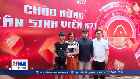 Tân sinh viên háo hức với hành trình mới