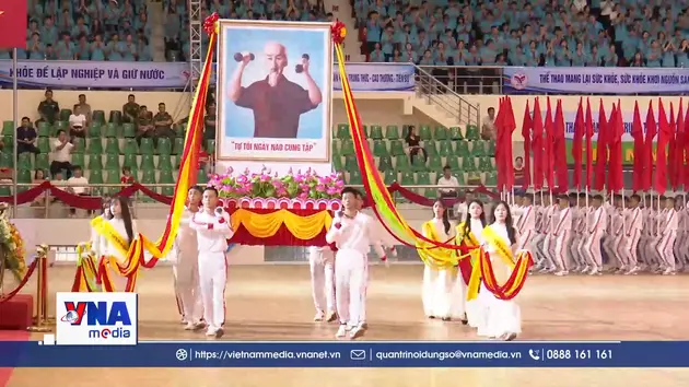 Khai mạc Đại hội Thể dục thể thao tỉnh Ninh Bình lần thứ I năm 2026