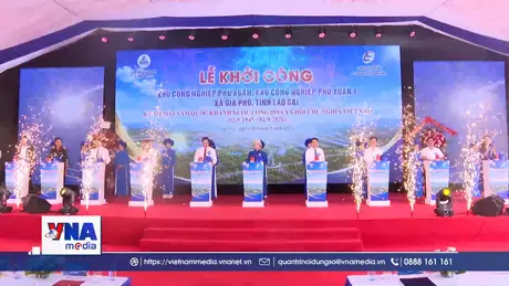Lào Cai khởi công hai Khu công nghiệp Phú Xuân và Phú Xuân 1