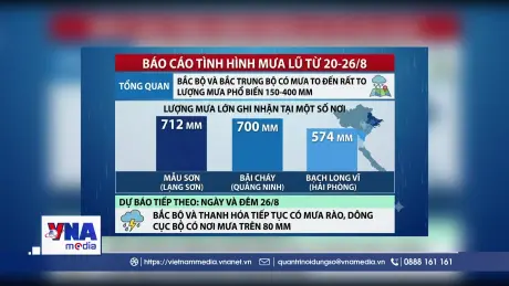 Bão số 4 gây thiệt hại tại nhiều địa phương
