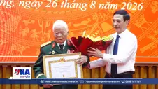 Trao tặng Huy hiệu 80 năm tuổi Đảng tại Cao Bằng