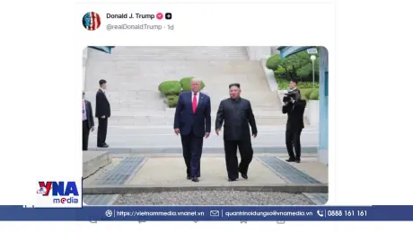 Tổng thống Trump lại phát tín hiệu thân thiện với Triều Tiên