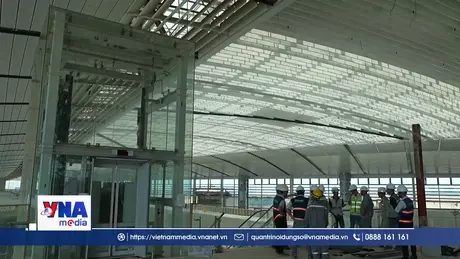 Tập trung lắp đặt thiết bị nhà ga sân bay Long Thành