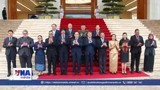 Thủ tướng Lê Minh Hưng tiếp Đại sứ, Đại biện các nước ASEAN