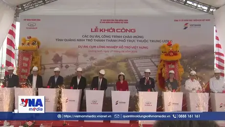 Quảng Ninh đồng loạt khởi công, khánh thành 25 dự án trọng điểm
