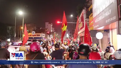 Hải Phòng vỡ òa trong chiến thắng vô địch ASEAN CUP 2026