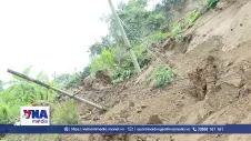 Sạt lở đất nghiêm trọng trên quốc lộ 3B,Thái Nguyên