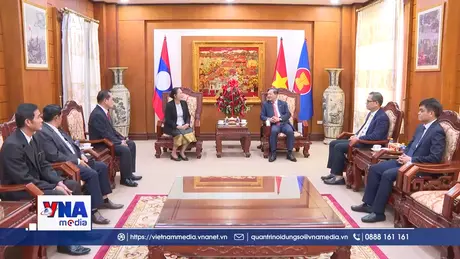 Lãnh đạo các cơ quan Trung ương Lào chúc mừng Quốc khánh Việt Nam