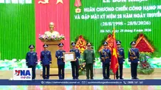Cảnh sát biển Việt Nam đón nhận Huân chương Chiến công hạng Nhất