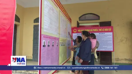 Người lao động hướng về ngày hội bầu cử