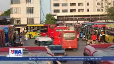 Bến xe quá tải, cửa ngõ Thủ đô gia tăng áp lực giao thông