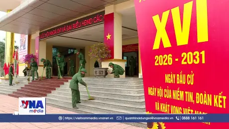 Quân đoàn 12 sẵn sàng cho ngày bầu cử