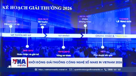 Khởi động Giải thưởng công nghệ số Make in Vietnam 2026