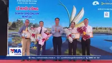 Cà Mau khởi công công trình tôn vinh giá trị lúa nước Việt Nam