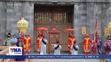 Huế tái hiện lễ Truyền lô để tuyên dương học sinh danh dự