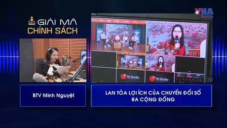 Lan toả lợi ích của chuyển đổi số ra cộng đồng