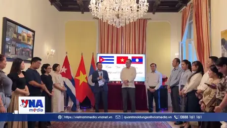 Giao lưu hữu nghị Việt Nam – Lào – Cuba tại Cộng hòa Áo