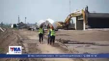 Cao tốc Châu Đốc - Cần Thơ - Sóc Trăng tăng tốc thi công dịp nghỉ lễ