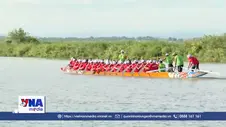 Đặc sắc từ lễ hội đua thuyền mừng Tết độc lập tại Quảng Trị