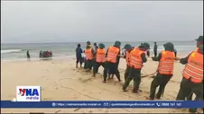 Quảng Trị kịp thời hỗ trợ các tàu đánh cá gặp nạn trên biển