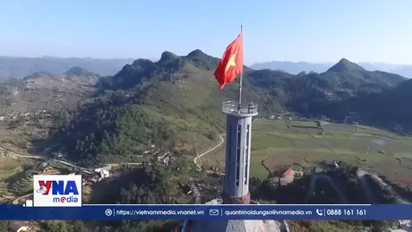 Tự hào Lễ thượng cờ nơi địa đầu cực Bắc Tổ quốc
