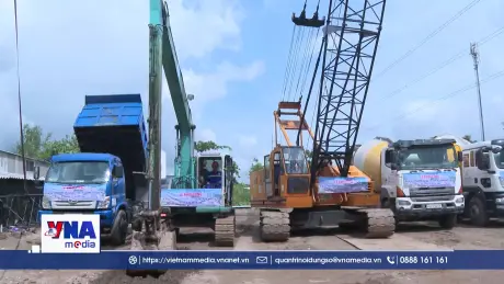 Cần Thơ khởi công cầu Trần Bạch Đằng sau 10 năm đình trệ