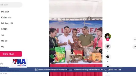 Livestream- kết nối đặc sản Lai Châu đến với khách hàng