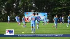 U20 Việt Nam nỗ lực tập luyện trước lượt trận thứ 2
