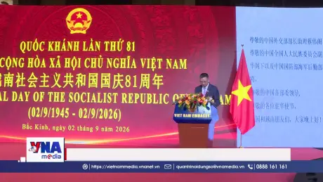 Trang trọng Lễ kỷ niệm 81 năm Quốc khánh Việt Nam tại Bắc Kinh