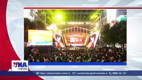 Tối qua, nhiều tỉnh thành trên cả nước rực rỡ pháo hoa và các chương trình nghệ thuật chào mừng Quốc khánh 2/9 