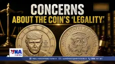 Ra mắt đồng xu 1 USD mang hình Tổng thống D.Trump