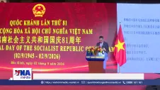 Trang trọng Lễ kỷ niệm 81 năm Quốc khánh Việt Nam tại Bắc Kinh