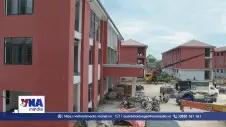 Nỗ lực không nghỉ để Trường liên cấp vùng biên kịp đón năm học mới