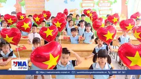 Háo hức chào đón khai giảng