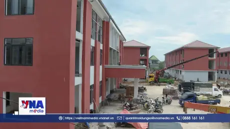 Nỗ lực không nghỉ để Trường liên cấp vùng biên kịp đón năm học mới