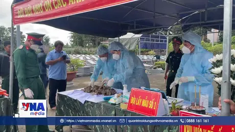 Vĩnh Long đẩy nhanh xác định danh tính hài cốt liệt sĩ