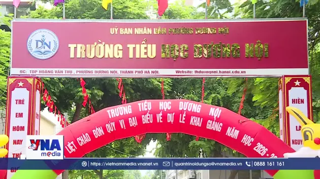 Khai giảng năm học mới trực tiếp kết hợp trực tuyến