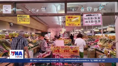 Chi tiêu hộ gia đình tại Nhật Bản giảm mạnh