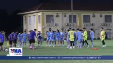 U20 Việt Nam tích cực luyện tập trước lượt trận cuối