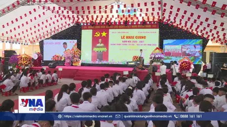 Khánh thành trường liên cấp tại xã đảo Minh Châu (Hà Nội)