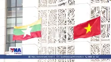 Thủ tướng Lê Minh Hưng hội kiến Tổng thống Myanmar
