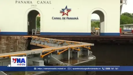 Kênh đào Panama giảm số lượng tàu qua lại do El Nino
