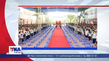 Lễ khai giảng đặc biệt, kết hợp trực tiếp và trực tuyến