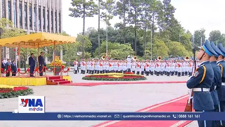 Tổng thống Cộng hòa Liên bang Myanmar thăm chính thức Việt Nam