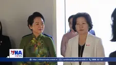 Phu nhân Chủ tịch Quốc hội Việt Nam và Hàn Quốc thăm Bảo tàng Quốc hội Hàn Quốc
